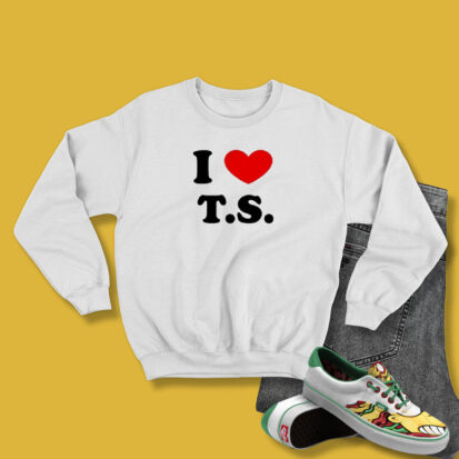 I Love Heart TS Swift Unisex Sweatshirt