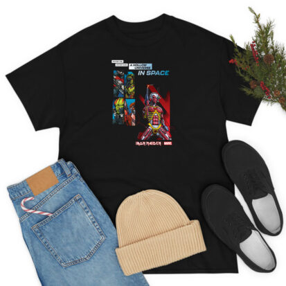 Iron Maiden X Marvel Somewhere In Time Guardians Galaxy T Shirt