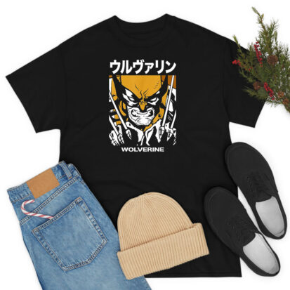 Japanese For Marvel X Men Wolverine Fans Classic T Shirt