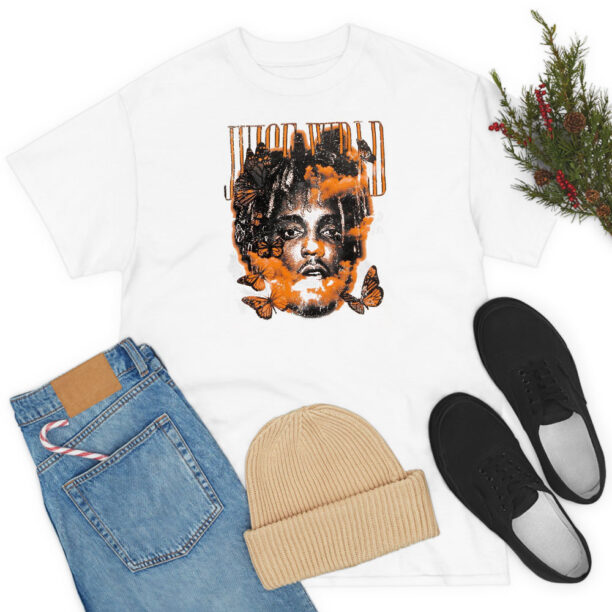 Juice WRLD Butterflies Portrait T Shirt