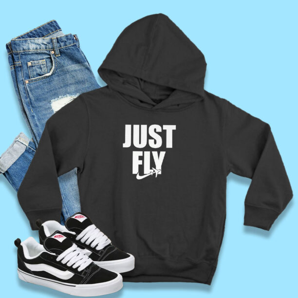 Just Fly Graphic Unisex Hoodie