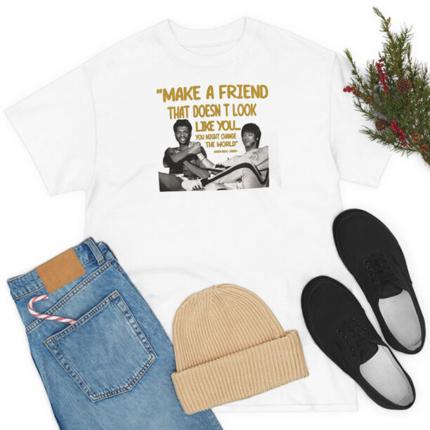 Kareem Abdul Jabbar Bruce Lee Friends T Shirt