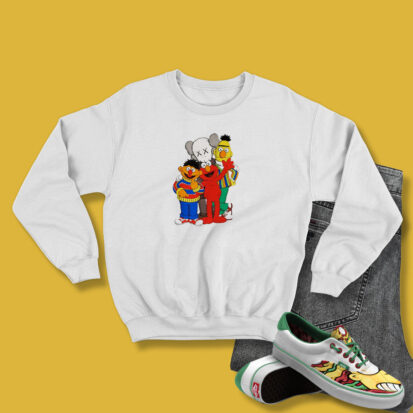 Kaws X Sesame Street Family Collab Baby Sweatshirt