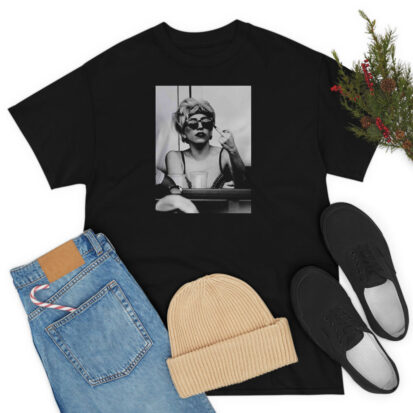 Lady Gaga Middle Finger Retro T Shirt