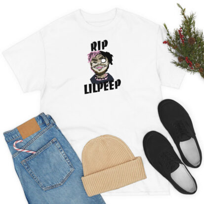 Legend Lil Peep Rip Paint T Shirt