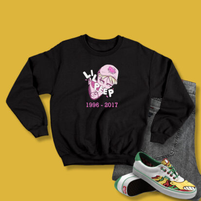 Lil Peep Cry Baby Hip Hop Rapper Sweatshirt