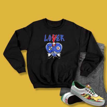 Loser Lover Heart Dripping Sweatshirt