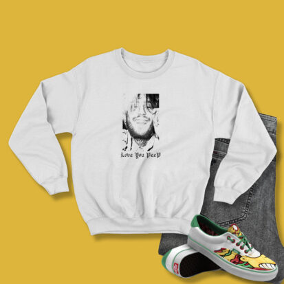 Love You Lil Peep Face Sweatshirt