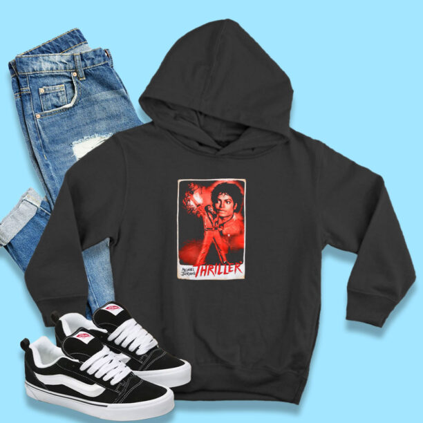 Michael Jackson Thriller Poster Graphic Hoodie