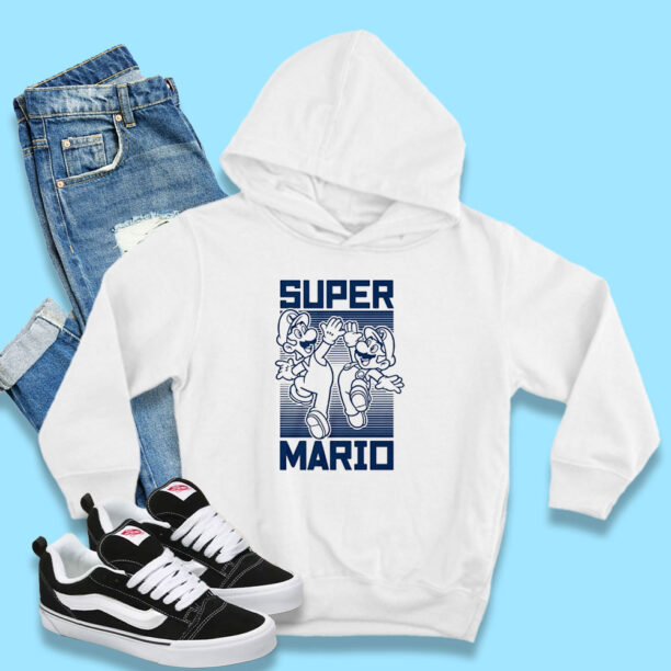 Nintendo Super Mario Bros High Five Hoodie