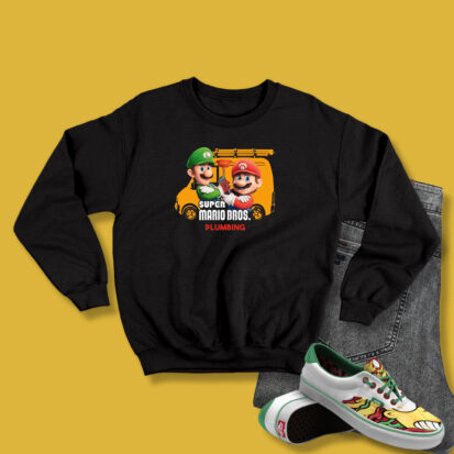 Nintendo Super Mario Plumbing Sweatshirt