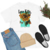 Novelty Love Kills Graphic T Shirt