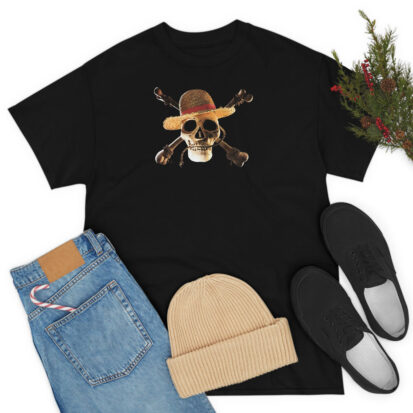 One Piece Straw Hats Live Action Jolly Roger T Shirt