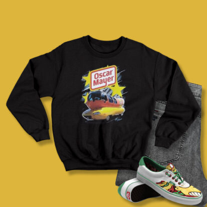 Oscar Mayer Wienermobile Like Hot Dog Sweatshirt