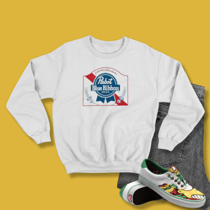 Pabst Blue Ribbon Classic Logo Sweatshirt