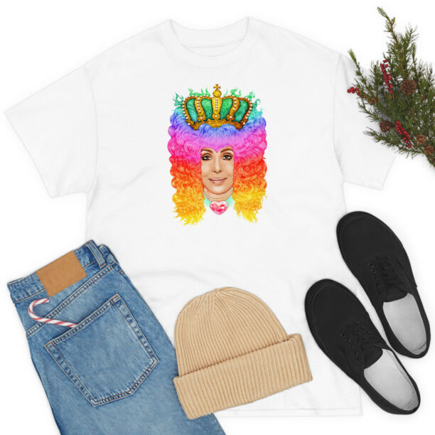 Rainbow Hair Cherilyn Sarkisian T Shirt