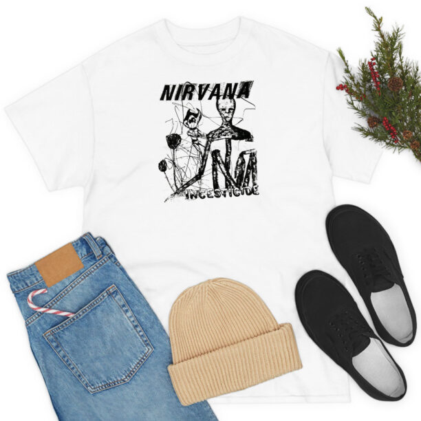 Rare Nirvana Incesticide Retro T Shirt