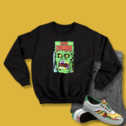 Rob Zombie Ugly Face Sweatshirt