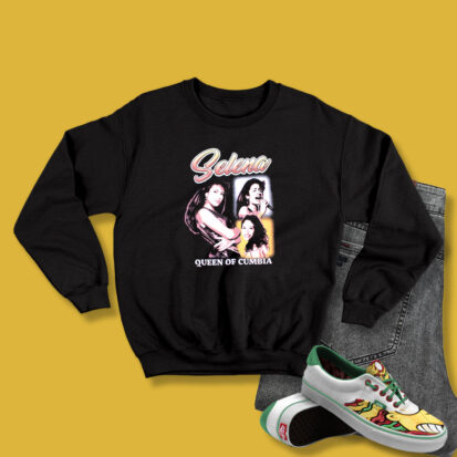 Selena Queen Of Cumbia Stonewash Sweatshirt