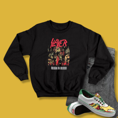 Slayer Reign In Blood Vintage Sweatshirt