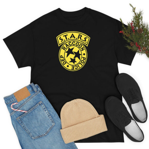 Stars Police Emblem Inspired T Shirt