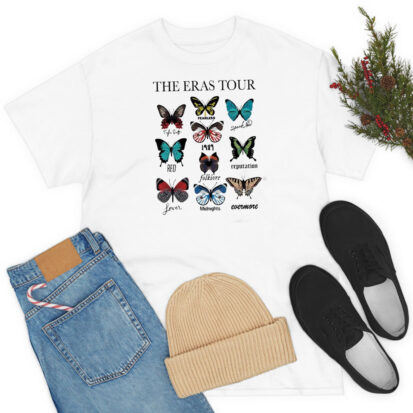 The Eras Tour 10 Butterfly Vintage The Eras Tour 2023 T Shirt