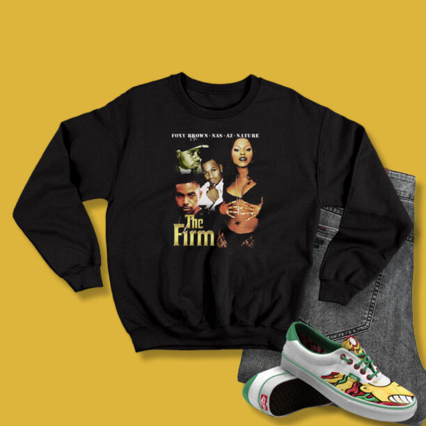 The Firm Nas Foxy Brown Nature Firm Biz Illmatic Sweatshirt