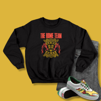 The Home Team Crown In Flames Sweatshirt