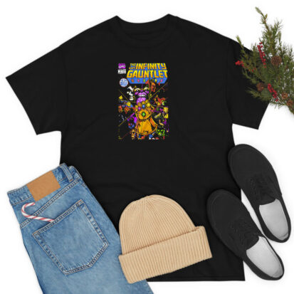 The Infinity Gauntlet Thanos Final Battle Comic T Shirt