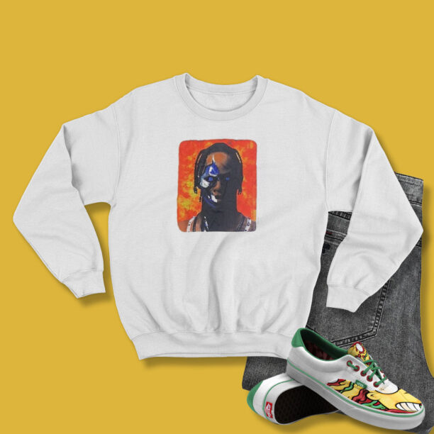 Travis Scott T 3500 Portrait Sweatshirt