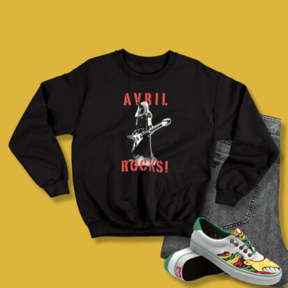 Vintage Avril Lavigne 2003 Tour Sweatshirt