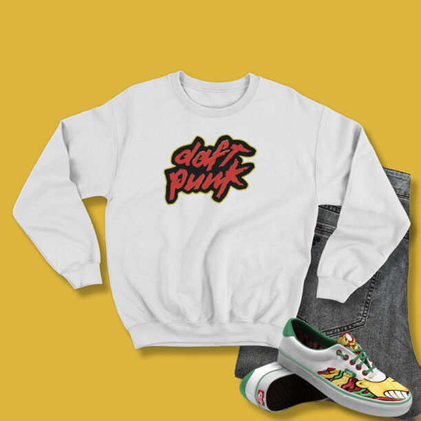 Vintage Daft Punk Homework Logo Sweatshirt