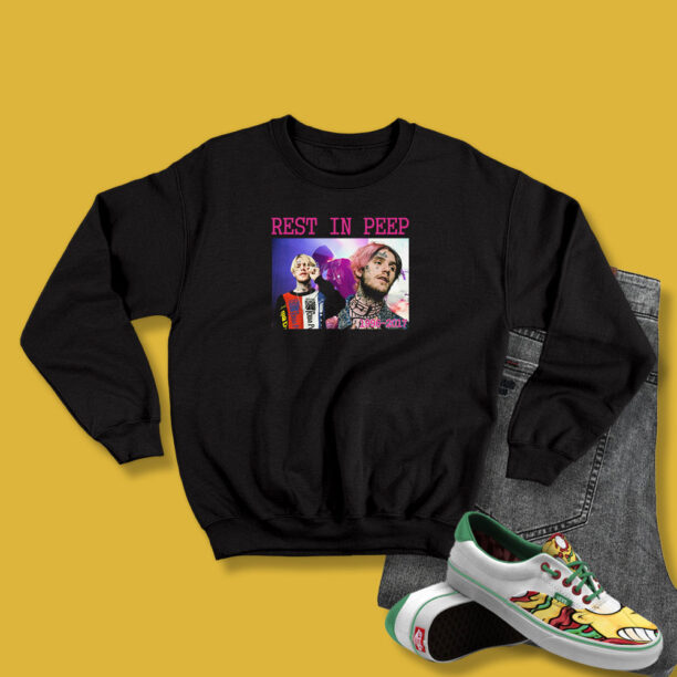 Vintage Lil Peep Rest In Peace Retro Sweatshirt