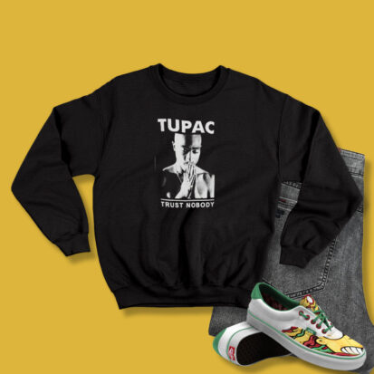 Vintage Tupac Trust Nobody Authentic Sweatshirt