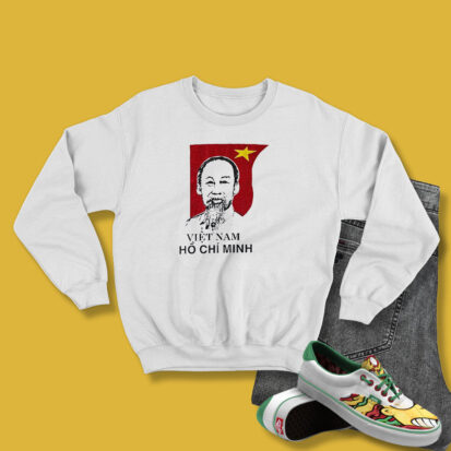 Vintage Vintage Ho Chi Minh president Vietnam Sweatshirt