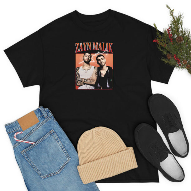 Zayn Malik Homage Pop Music One Direction Band T Shirt