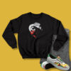 Alice Cooper Top Hat Red And White Sweatshirt