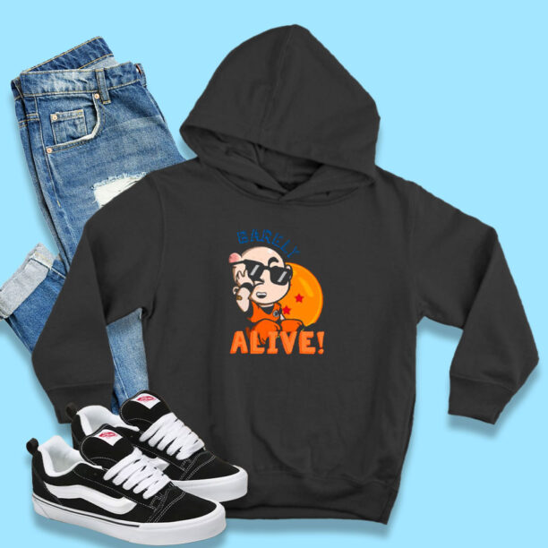 Barely Alive Krillin Anime Dragon Ball Hoodie