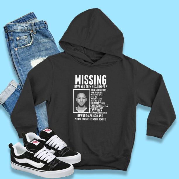 Ben Simmons Missing Have You Seen His Jumper Brooklyn Hoodie