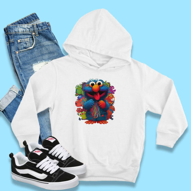 Best Knitting Muppet Ever Graphic Vintage Hoodie