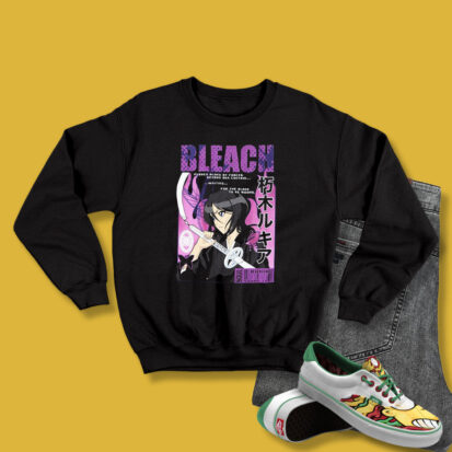 Bleach Rukia Purple Portrait Sweatshirt