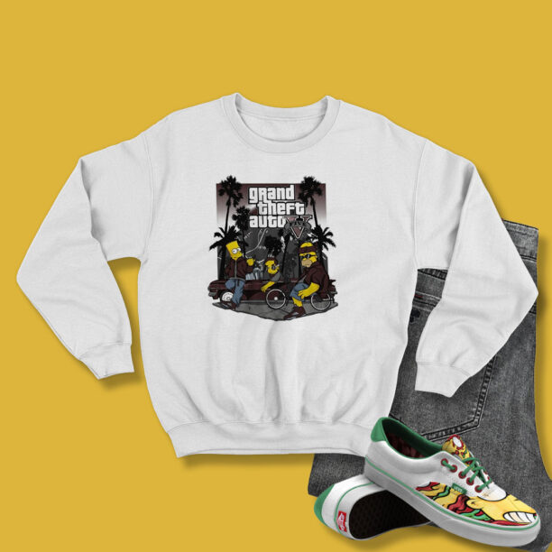 Brat Chicano The Simpson Sweatshirt