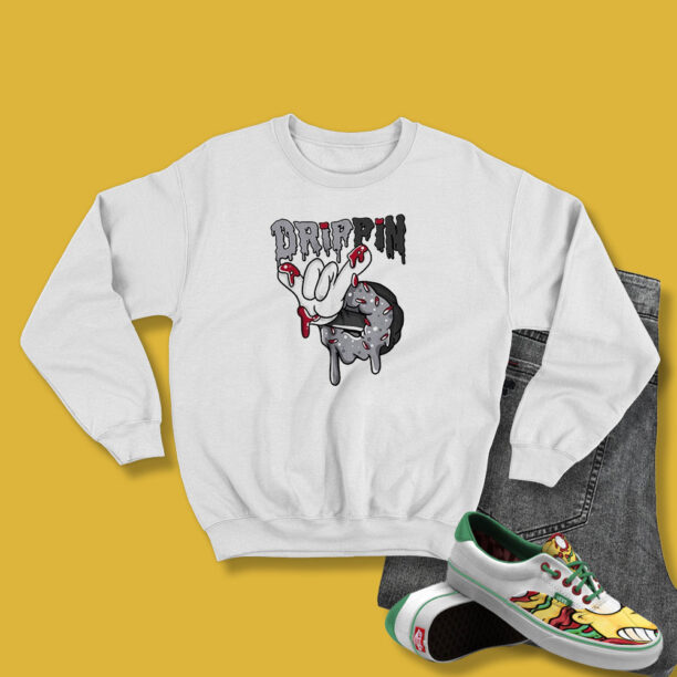 Drippin Donuts Grpahic Sweatshirt