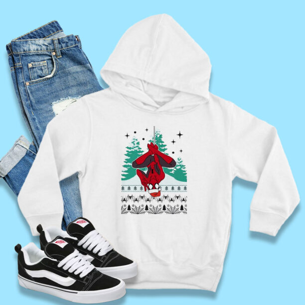 Funny Spiderman Christmas Hoodie