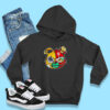 Horror Bear 90S Sneaker Unisex Hoodie