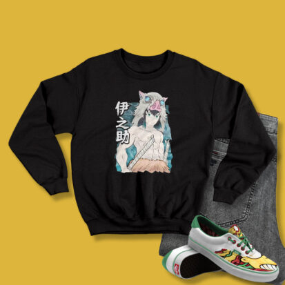 Inosuke Kimetsu No Yaiba Demon Slayer Anime Sweatshirt