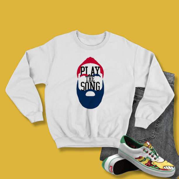 James Harden Beard Silhouette Philadelphia 76ers Sixers Play Sweatshirt