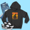 Jimi Hendrix Groovy Hendrix Logo Vintage Hoodie