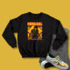 Jimi Hendrix Groovy Hendrix Logo Vintage Sweatshirt