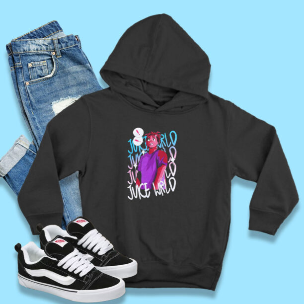 Juice WRLD Anime Portrait Hoodie